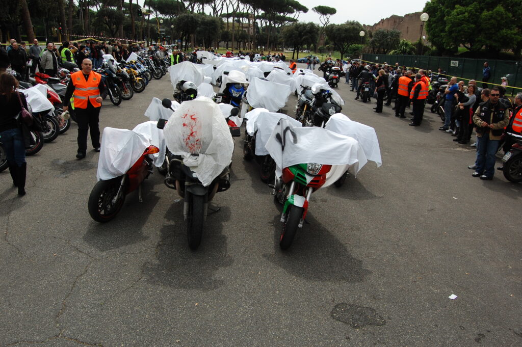 guard-rail non sicuri per i due ruote